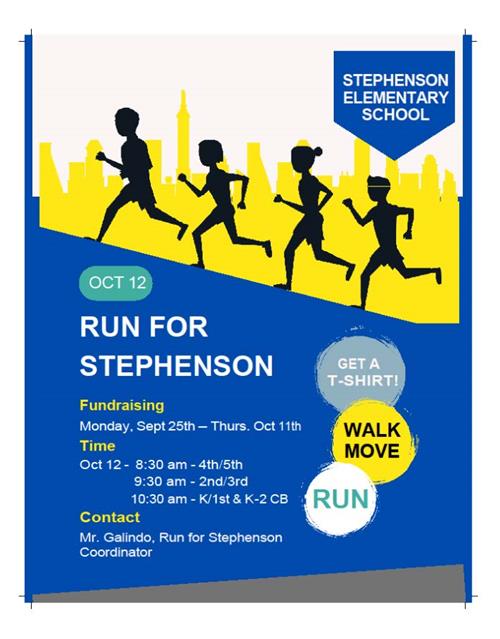Run for Stephenson